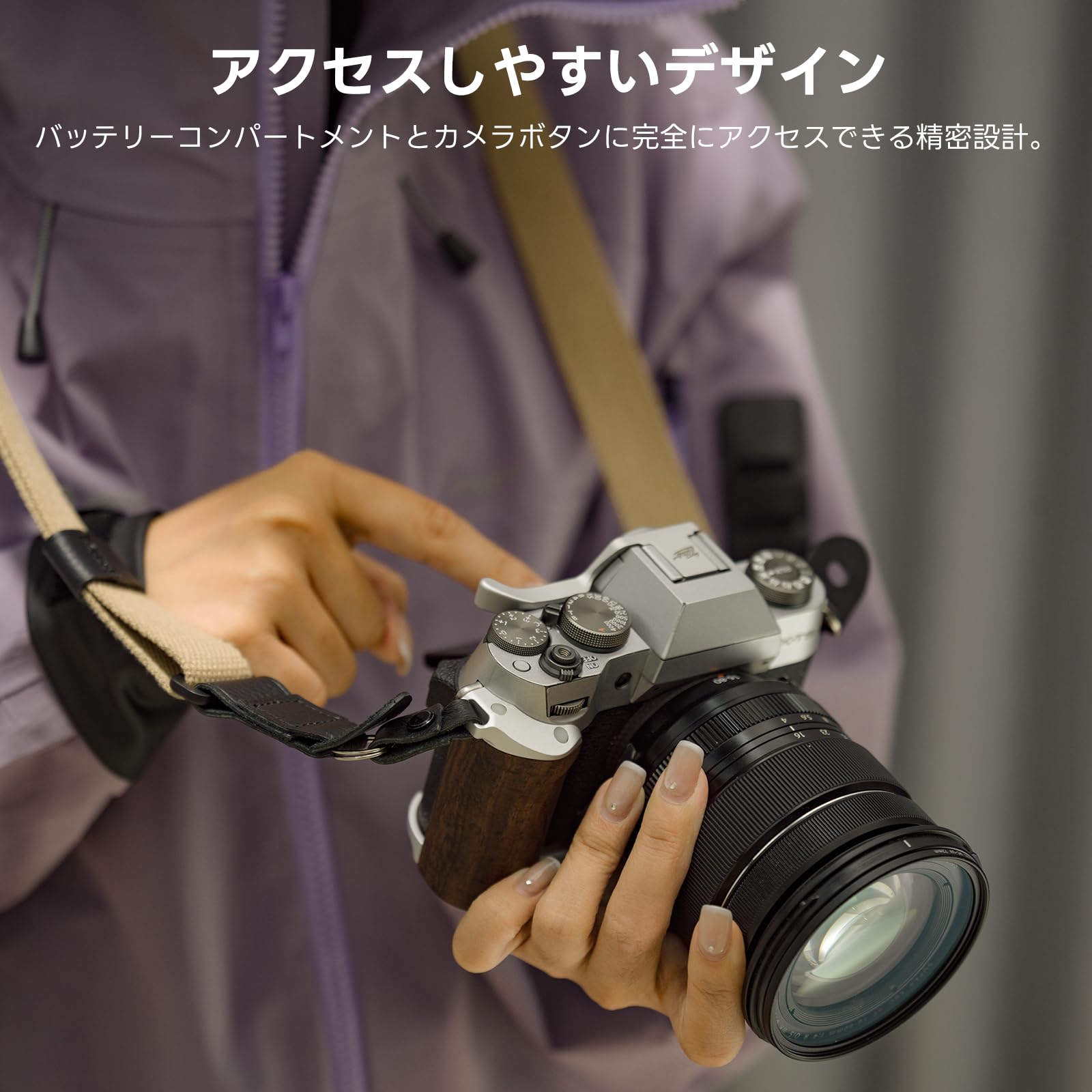 Amazon | TILTA 富士フイルム X-T50用ヴィンテージカメラケージベース